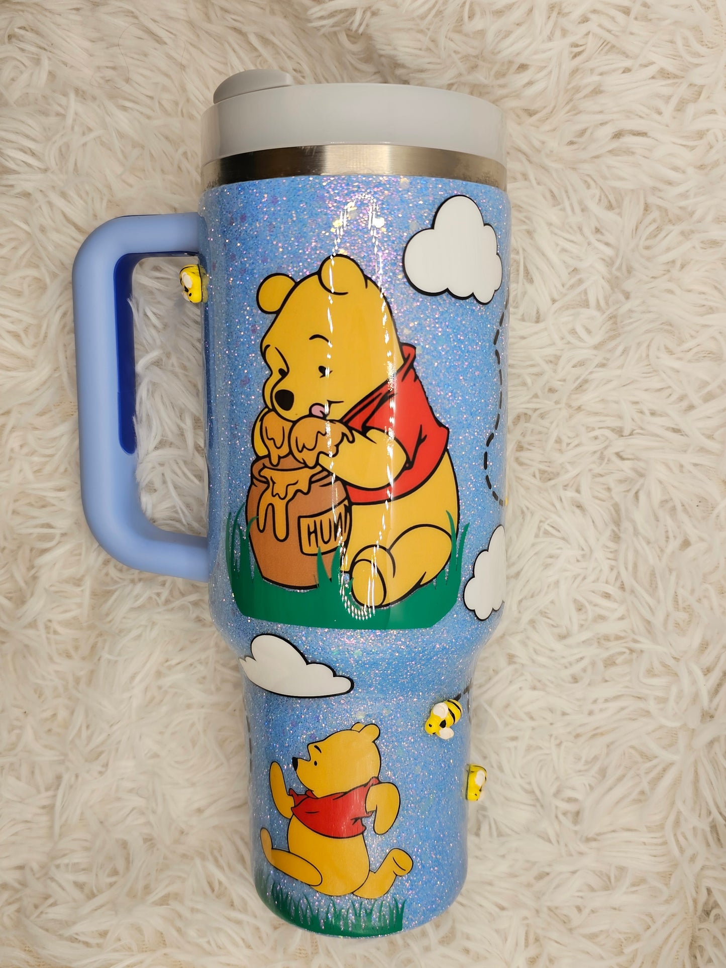 🐝 Winnie the Pooh Inspired Custom Stanley Tumbler ✨🍯