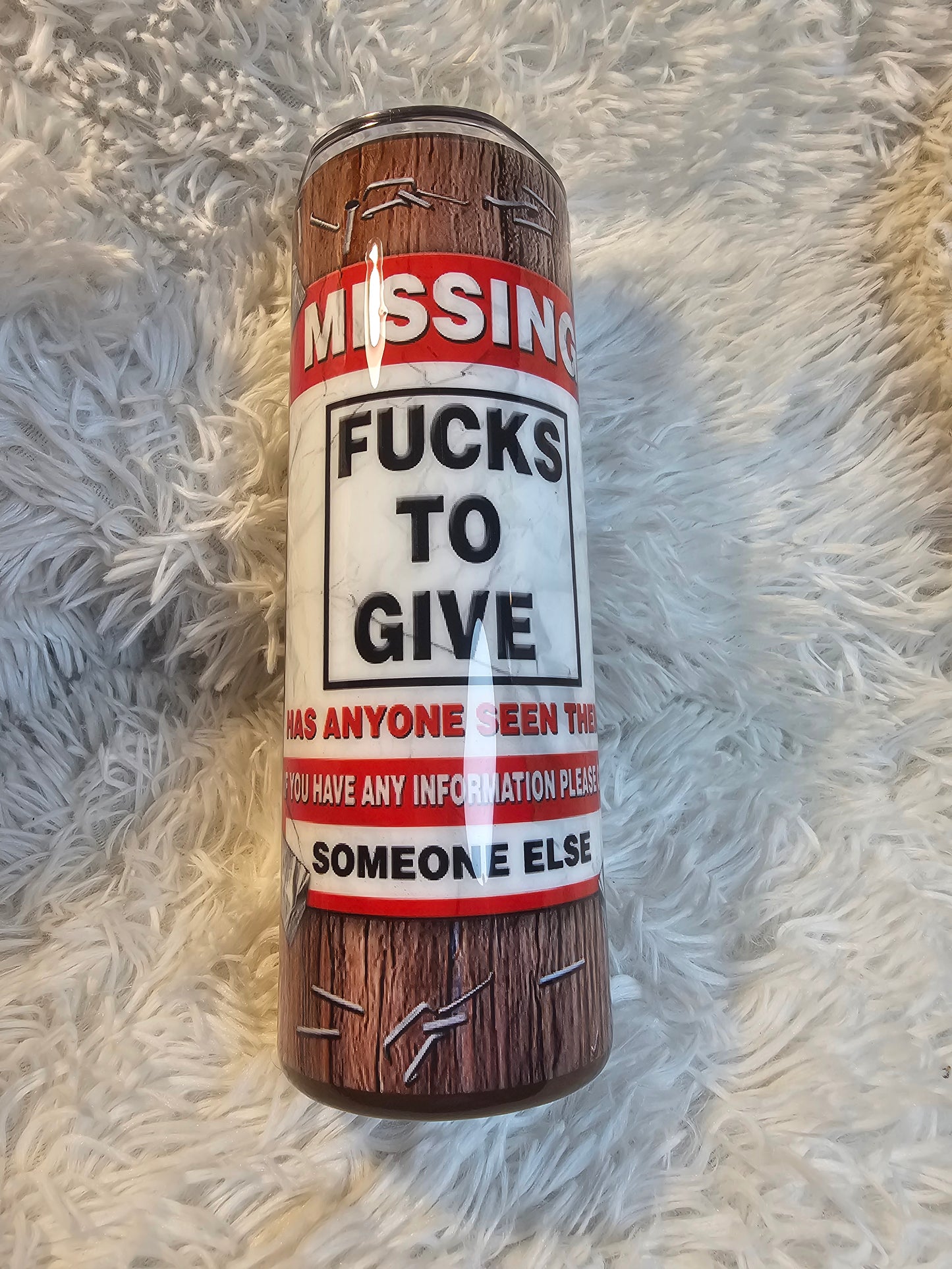 Missing... F's to give....