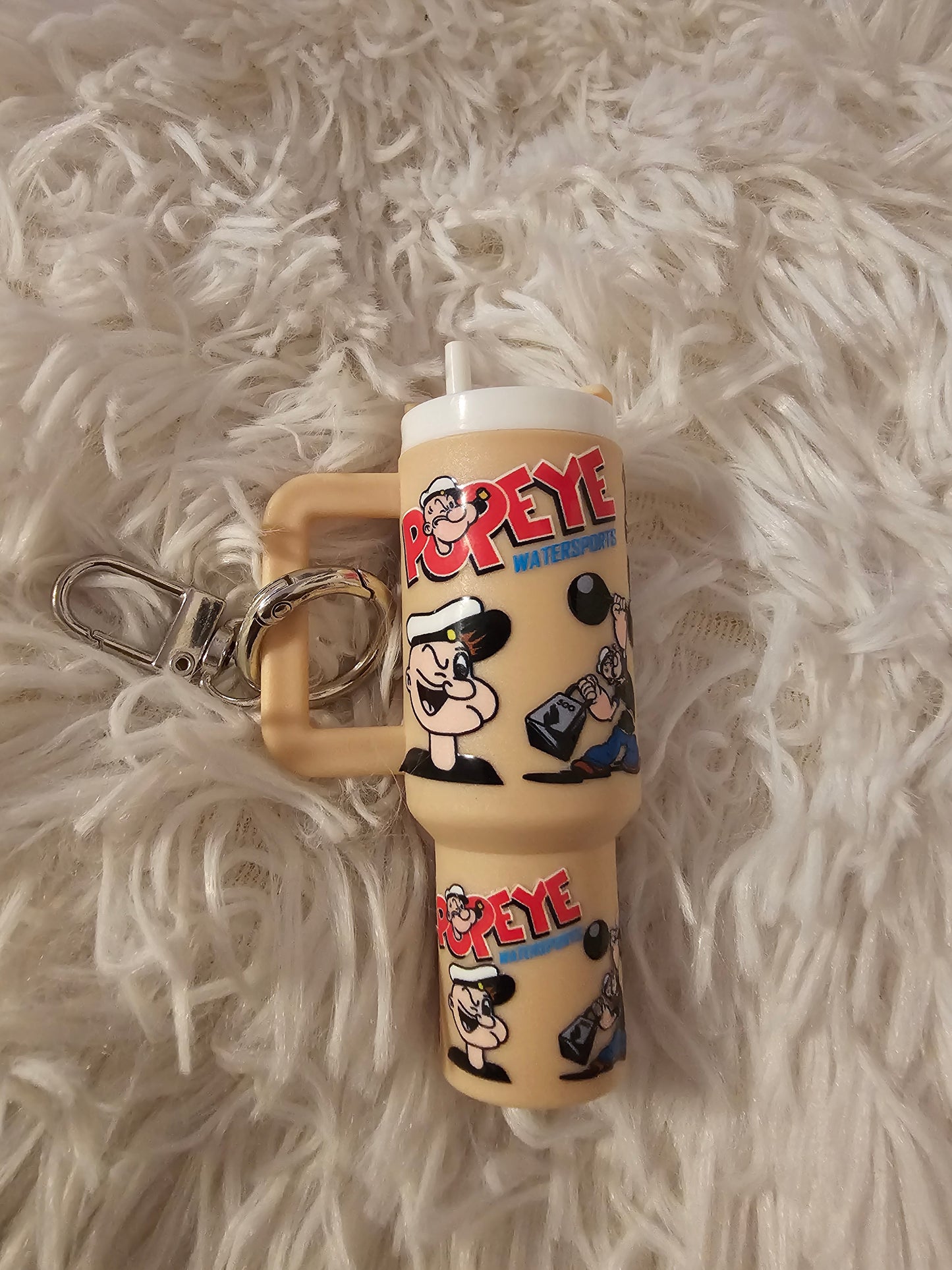 Popeye Mini Tumbler Keychain