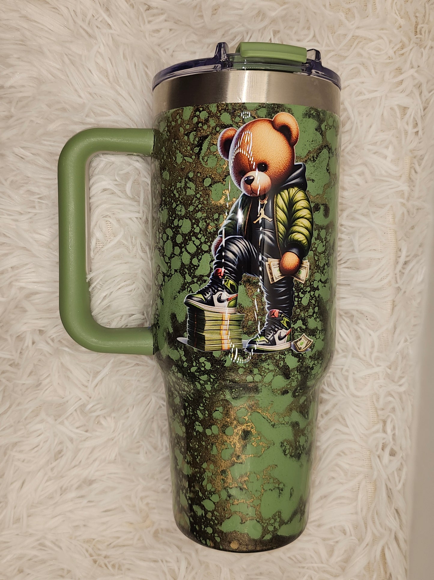 Dripped Out & Paid Up – 40oz Tumbler