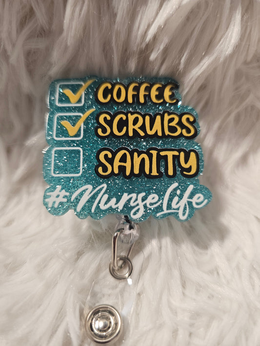 Coffee, Scrubs, Sanity Badge Reel – #NurseLife