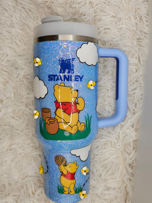 🐝 Winnie the Pooh Inspired Custom Stanley Tumbler ✨🍯